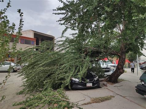 Lesionados Y Da Os Materiales Por Fuerte Tormenta Registrada En