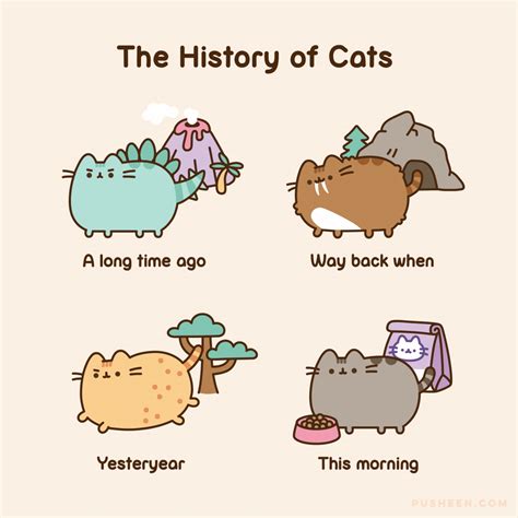 Image Tagged With Pusheen Cats History Of Cats Pusheen On Tumblr