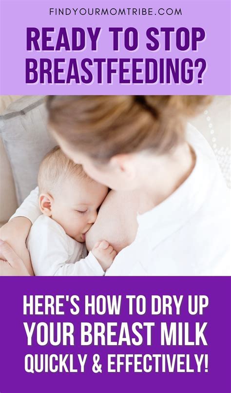 How To Dry Up Breast Milk 4 Treatments To Avoid Artofit