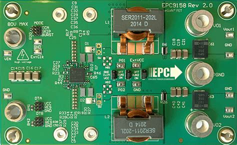 EPC9158 48V 54V 12 V 50 A Synchronous Buck Converter EPC