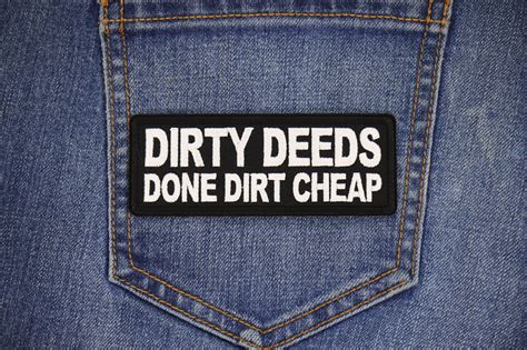 Dirty Deeds Done Dirt Cheap Patch By Ivamis Patches