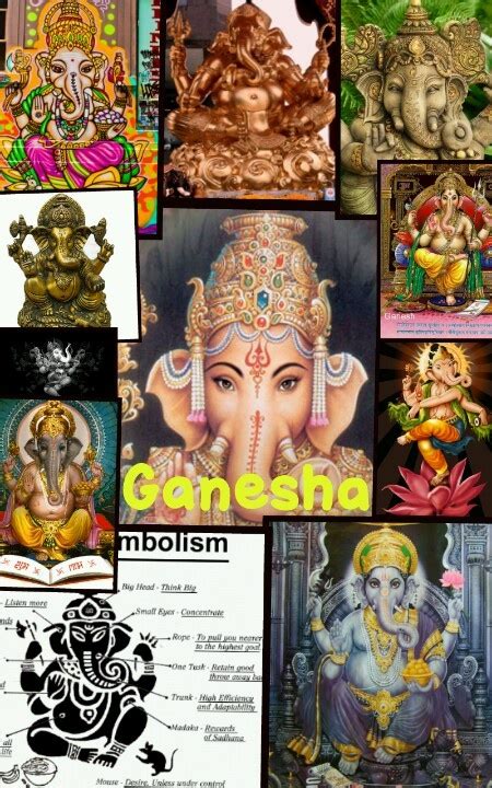 My Collage X Ganesha Collage Movie Posters Handmade Art Art