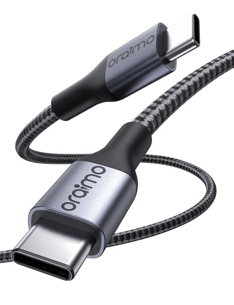 Amazon Oraimo כבל USB C ל USB C באורך 3 מטר 100W כבל טעינה מהיר