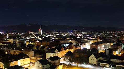 Rosenheim RoMed Klinikum Blick nach Süden Foto Webcam eu