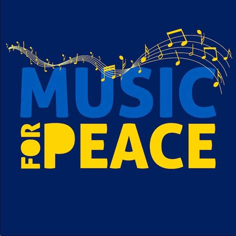 Premium Vector Music For Peace Vector