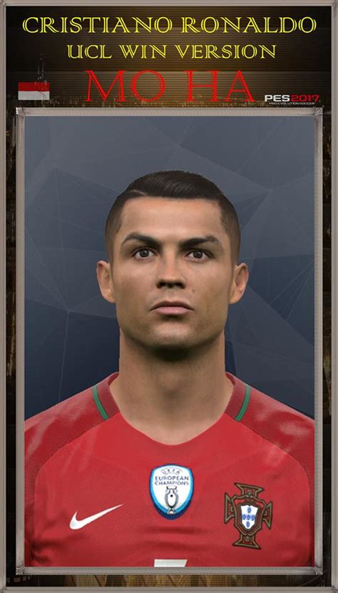 Ultigamerz PES 2017 Cristiano Ronaldo Face World Cup 18 Version 29 05