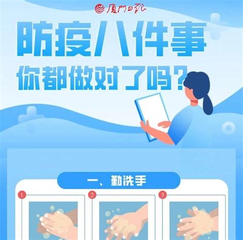 防疫八件事，你都做对了吗？一图看懂→→ 厦门日报社