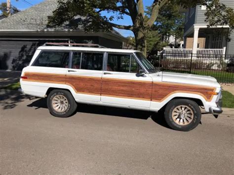 1986 Jeep Grand Wagoneer Only 70k Miles No Rust 4wd No Reserve Classic Jeep Wagoneer 1986