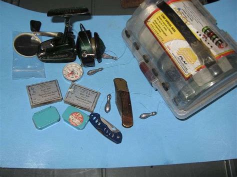 Cool Fishing Stuff Line Box South Bend Reel Plus Lil Dusty Online