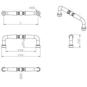 Elements By Hardware Resources Madison Cabinet Hardware Collection