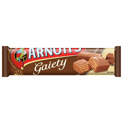 Arnotts Chocolate Gaiety Biscuits G Winc