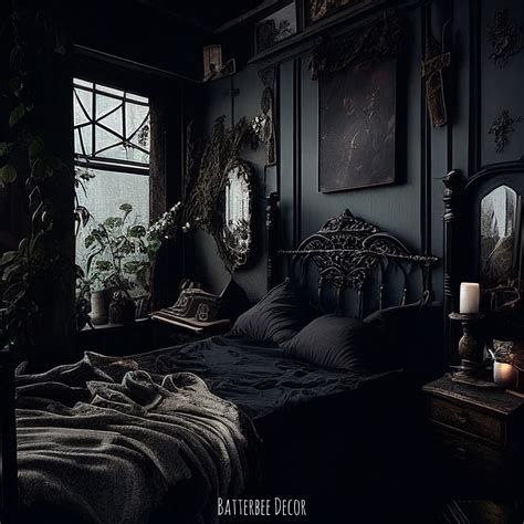 Goth Bedroom Decor