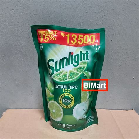 Jual Bimart Sunlight Cuci Piring Ml Jeruk Nipis Shopee Indonesia