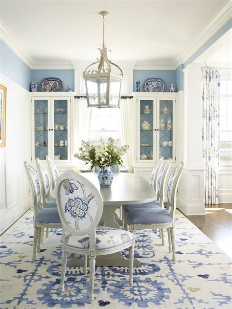 25 Blue Dining Room Designs Decorating Ideas Design Trends