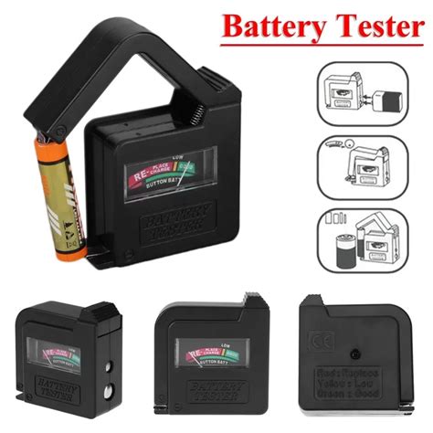 Bt Battery Tester Universal Volt Testers Aa Aaa C D V Button Cell