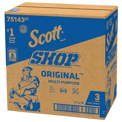 Scott® Shop Towels Original™ 75143 Original Blue Shop Towels 94