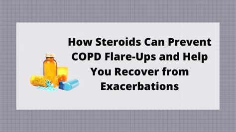 How Steroids Can Prevent Copd Flare Ups And Help You Recover From Exac Lpt Medical