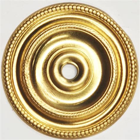 Rosette Biedermeier Mm Messing Roh Antike Rosette Zum Kombinieren