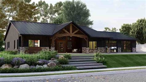 Plan 41841 | Craftsman style house plan with open concept and split ...