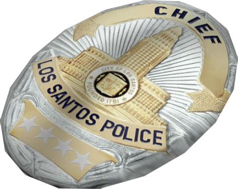 Los santos police badge - siteszoom