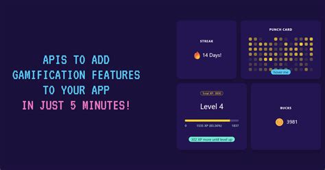 Apis To Add Gamification Features To Your App In Just 5 Minutes