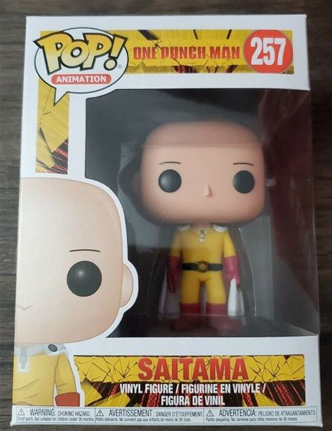 FUNKO POP Animation One Punch Man 257 Saitama Exclusive Vinyl Action