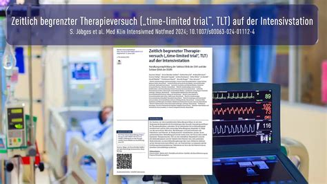 Zeitlich Begrenzter Therapieversuch Time Limited Trial Tlt Auf Der