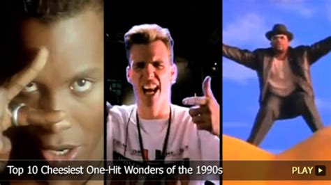 Top 10 Cheesiest One Hit Wonders Of The 1990s Video Dailymotion