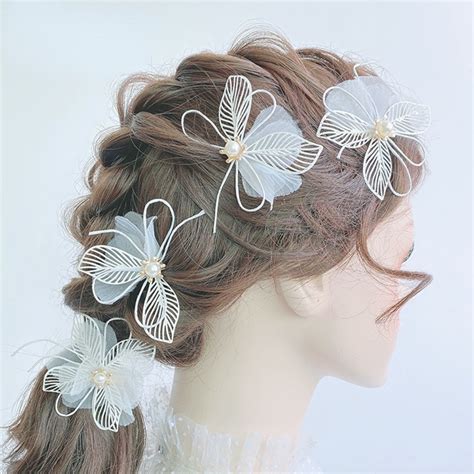 Brides Small Fresh And Beautiful Flower Hair Decoration Korean Super