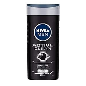 Buy Nivea Men Body Wash Active Clean With Active Charcoal Shower Gel