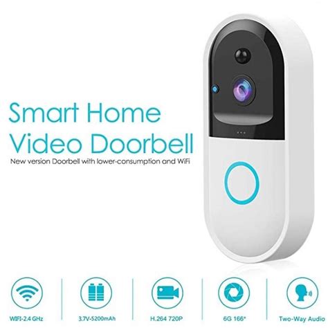 Jual Doorbell B Intelligent Smart Home Wifi Video Doorbell Bel Pintu