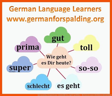 Deutsch Lernen Mit Bildern Arbeitsblätter Deutsch Arbeitsblätter