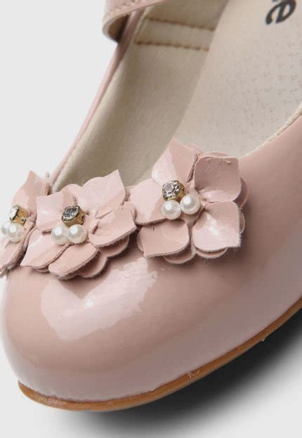 Sapatilha Tricae Infantil Flor Nude Compre Agora Dafiti Brasil