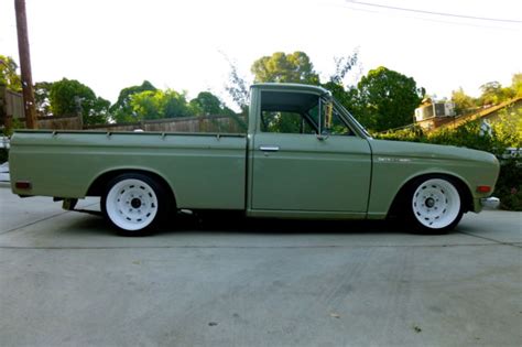 1972 Datsun 521 Pickup Truck All Original Patina Restro Mod Slammed