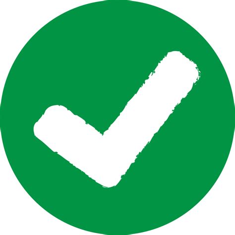 Tick Icon Accept Approve Sign Design 9972885 Png