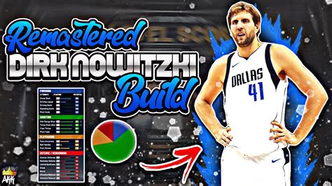 Remastered Dirk Nowitzki Build 7ft Stretch Four NBA 2K20 YouTube