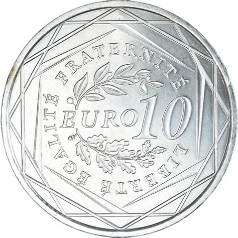 1063726 France 10 Euro Semeuse 2009 Monnaie De Paris Spl