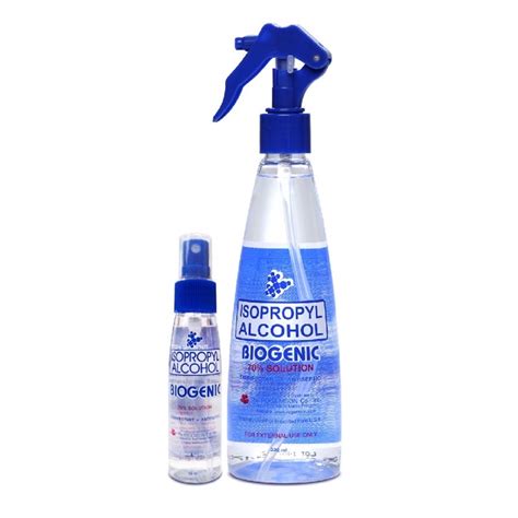 Biogenic Isopropyl Alcohol Solution Ml Ml Spray Shopee Philippines