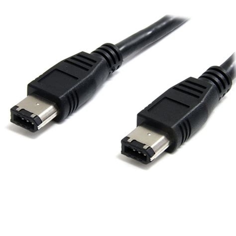 Startech Firewire 400 Cable 6 Pin Male To 6 Pin Male 1