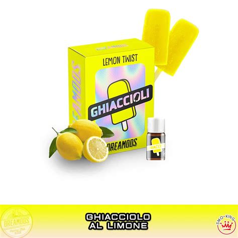 Lemon Twist Ghiaccioli Aroma 10 Ml Dreamods Smo Kingshop It