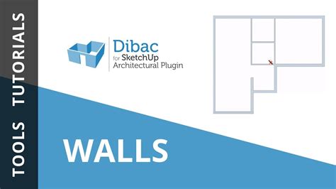 Tutorial Walls Dibac For Sketchup English Youtube