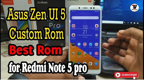 Asus Zenui From Zenfone Best Custom Rom For Redmi Note Pro