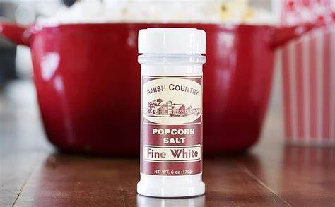 Amish Country Popcorn 2 6 Oz Bottles Fine White Popcorn Salt Old