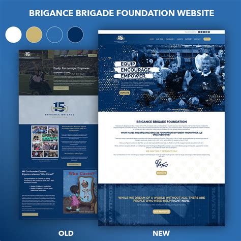 Super Bowl Champion O.J. Brigance Website Design - GLBAL media