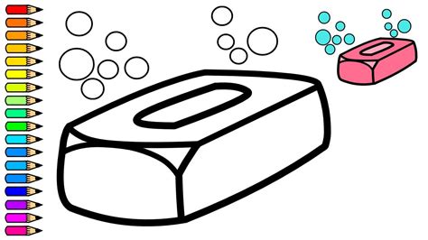 Como Dibujar Un Jab N En Pan Con Burbujas How To Draw A Soap On Bread