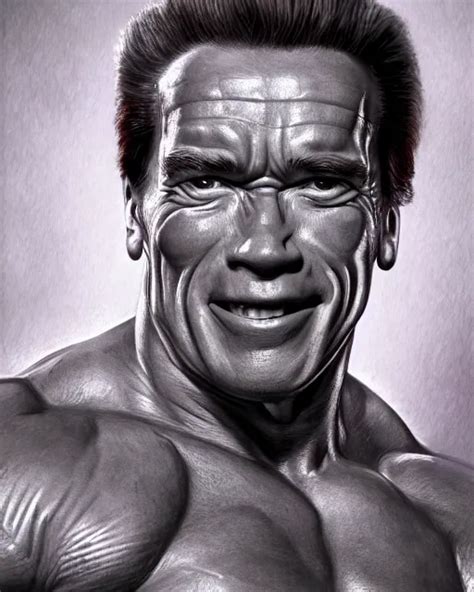 Arnold Schwarzenegger As Garbage Pail Kid Hyper Stable Diffusion