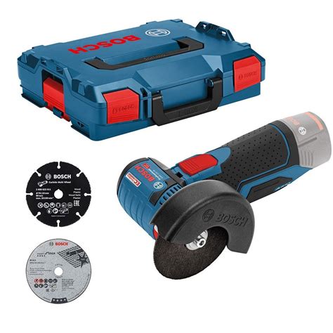 Bosch GWS 12V 76 12v Cordless Brushless Angle Grinder Body Only In L