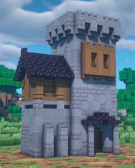 Medieval Tower(House) In Minecraft | Build Tutorial