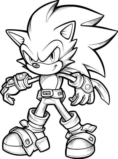 Sonic para Colorir Grátis Desenhos do Sonic para Colorir lucox cl