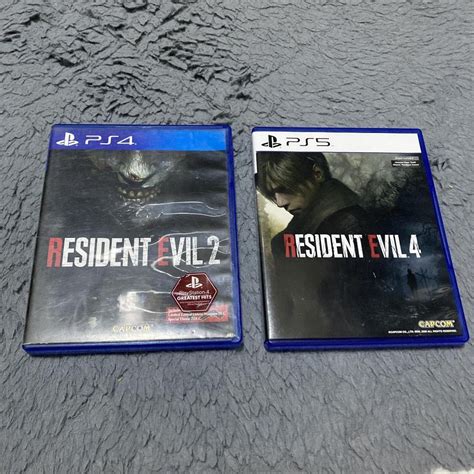 Resident Evil 4 And Resident Evil 2 Remakes Bundle Video Gaming Video